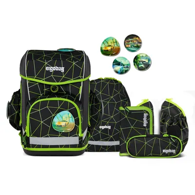 Produktbild von ergobag Schulranzen cubo light Set LUMI 28 x 25 x 40