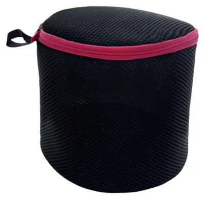 2er-Pack BH-Waschbeutel 15x17 cm, Netzbeutel mit Reißverschluss, schwarz