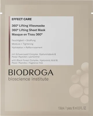 Zdjęcie produktu dla Biodroga Effect Care 360 liftingująca maseczka w płachcie