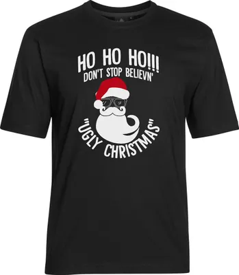 Produktbild von Schickes T-Shirt Ugly Christmas AHORN SPORTSWEAR Schwarz L