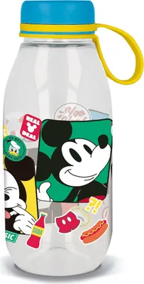 Produktbild von Wasserflasche Mickey Mouse CZ11358 460 ml Blau Silikon