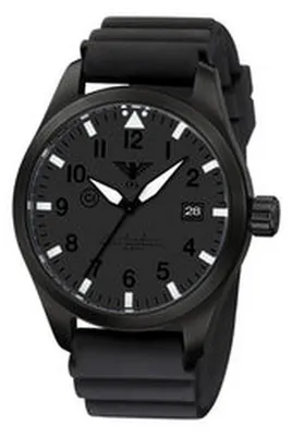 Produktbild von KHS - KHS.AIRBSXT.DB - Armbanduhr - Airleader Black Steel XTAC - Herren