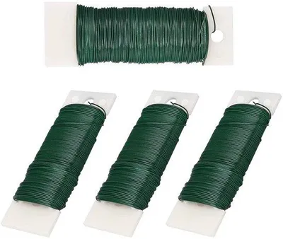 Produktbild von Blumendraht - Flexibel und Grün - 152 Yards