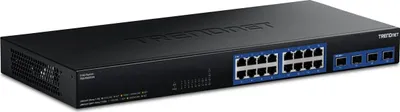 Obrázek produktu pro TRENDnet TEG-S50204 20portový 2,5G přepínač s 10G SFP+ porty