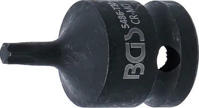 Obrázok produktu pre BGS technic Impact Bit Socket, Chrómmolybdénová oceľ, 72 mm, 42 mm, 72 g