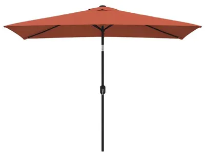 Produktbild von Sonnenschirm Gartenschirm Kurbel 300x200 cm Terrakotta Polyester