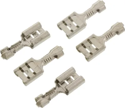 Produktbild von JMP Flachsteckhülse unisoliert 0,5-1,0 mm2 6,3 x 0,8 mm 5 Stück