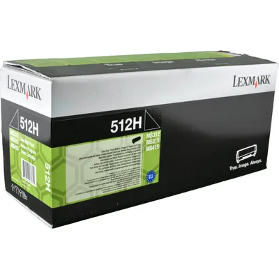 Produktbild von Lexmark 512H, 5000 Seiten, Schwarz, 1 Stück(e)