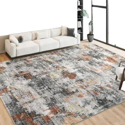 Produktbild von Teppich, 100%.Polyacryl, Dünnes Design, Rutschfeste Unterseite, Maschinenwaschbar, Geeignet für Wohnzimmer und Schlafzimmer