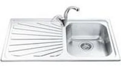 Immagine prodotto di Smeg SP861S Lavello Vasca Gocciolatoio da Incasso Acciaio Satinato