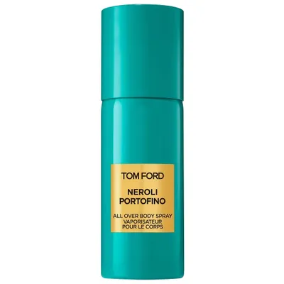 Zdjęcie produktu dla TOM FORD Neroli Portofino All Over Body Spray, 150 ml, Orzeźwiający, Uniwersalne, Bergamotka, Lawenda, Cytryna, Mandarynka, Mirt, Pomarańczowy, Rozmaryn, Jaśmin, Neroli, Kwiat pomarańczy, Ambra, Ambrette