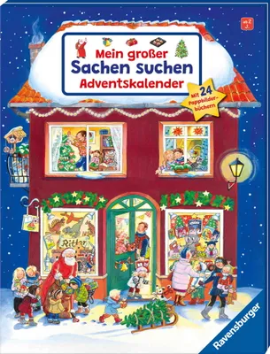 Image de Ravensburger Buch Pappbilderbuch Mein großer Sachen suchen Adventskalender 42142