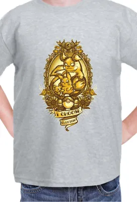 Produktbild von Kinder T-Shirt Japan Manga Anime Comics Pokemon 026, / Grau