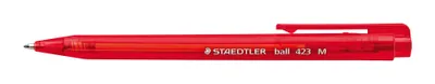 Produktbild von STAEDTLER Druckkugelschreiber ball 423 M rot