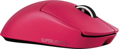 Produktbild von Logitech G PRO X SUPERLIGHT 2c, Beidhändig, RF Wireless, 44000 DPI, 1 ms, Pink