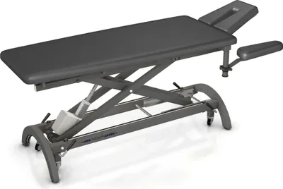 Produktbild von HWK Therapieliegen Elektrische Therapieliege "Impuls E4", 80 cm, Anthrazit, Graualuminium