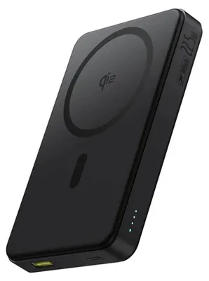 Obrázok produktu pre Baseus Airpow 2, 10000 mAh, Bezdrôtové nabíjanie, 3,7 V, 22,5 W, Čierna