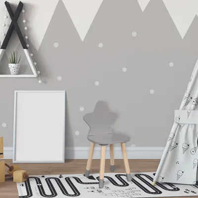 Produktbild von Kinderstuhl Star grau