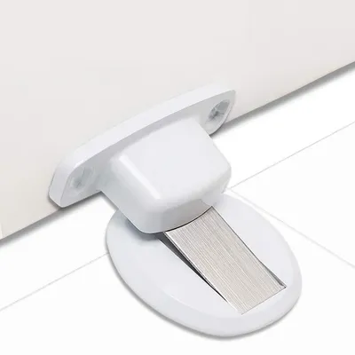 Produktbild von Magnetischer Türstopper, kein Bohren erforderlich, Türstopper aus Edelstahl, Bodentürstopper, Türhalter