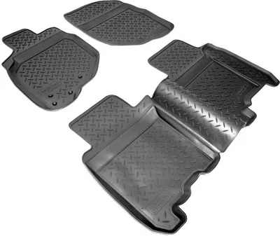 Produktbild von 3D Gummi Fußmatten für Honda Jazz | Typ GD GE | BJ 2002-2008 | passgenau + Rand