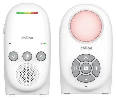 Productafbeelding van Chillax CB210 DECT-babyfoon, 120 kanalen, wit