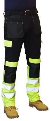 Produktbild von Arbeitsbroek Herren mit Reflektierendem Band und Cargo-Tasche