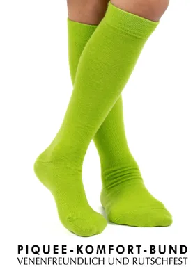 Produktbild von OCERA 5 Paar Kniestrümpfe für Mädchen und Jungen - Blau-Mix 35/38