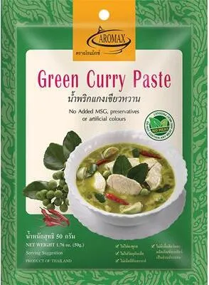 Produktbild von Grüne Currypaste 50g - Aromax