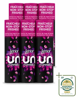 Produktbild von 6 x Lenor Unstoppables Wäscheparfüm Floral Fresh - Blütenfrisch - Vorratspackung - 6 Stücke