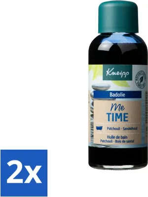 Zdjęcie produktu dla Kneipp - Olejek do kąpieli - Me-Time - Patchouli & Sandalwood - 100 ml - opakowanie ekonomiczne - 2 szt