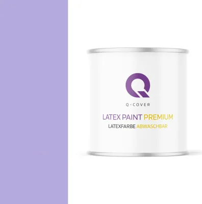 Produktbild von Latexfarbe Abwaschbar | Lila 2 L | Innenfarbe | Wandfarbe | Deckenfarbe | Klasse 2 Mattfarbe Für Allergiker Scheuerfest Geruchlos Frei