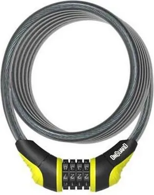 Zdjęcie produktu dla Onguard Neon Combi – linka zabezpieczająca, czarna, 180 cm x 12 mm, czarna, 180 cm x 12 mm