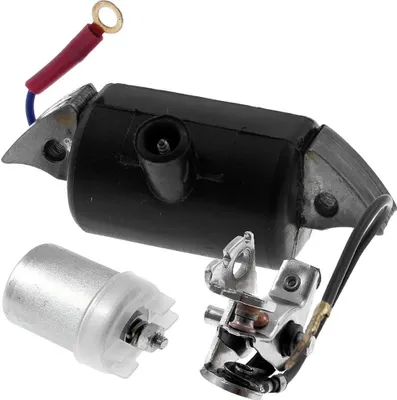 Produktbild von Zündspule + Unterbrecher Zündkontakt + Kondensator für Bosch Zündung Hercules