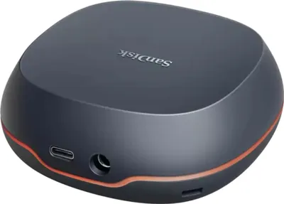Zdjęcie produktu dla SanDisk SDSSDT40-4T00-EM25, 4 TB, USB Type-C, 3.2 Gen 2 (3.1 Gen 2), 1000 MB/s, Szary