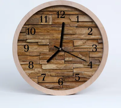 Produktbild von Holzuhr 30fi cm wanduhr - Die Architektur