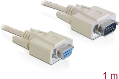 Imagen del producto de Delock 82984 Seriell-Verl. Delock D-Sub9 -> D-Sub9 St/Bu 1.00m grau