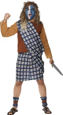 Produktbild von Braveheart Schotte Kostüm Größe: L