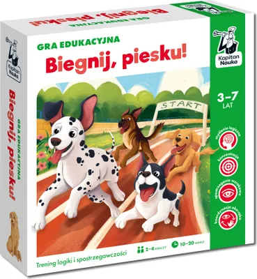 Zdjęcie produktu dla Gra edukacyjna Biegnij, piesku! Kapitan Nauka