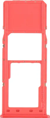 Immagine prodotto di Supporto per scheda SIM per Samsung Galaxy A12 Rosso Red Card Tray Micro SD Ricambio