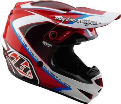 Obrázok produktu pre Troy Lee Designs GP Helm, Shutter, červená, M | 57-58cm