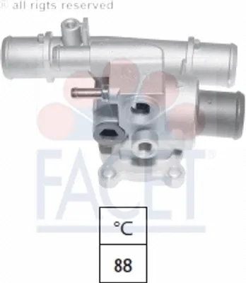 Produktbild von Facet Thermostat, Kühlmittel  7.8116