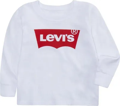 Produktbild von Levi´s ® Kids Batwing Langarm-t-shirt Weiß 9 Months Jungen,Mädchen Weiß 9 Months