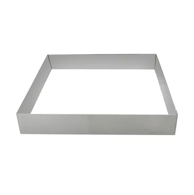 Obrázek produktu pro de Buyer 3906.12, Dortová forma, Čtverec, Nerezová ocel, Nerezová ocel, 120 mm, 120 mm