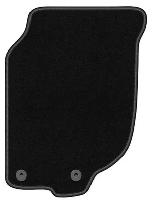 Produktbild von Fahrermatte Velours für Rover 25 1999-2005 (Schrägheck) – 1-tlg, Schwarz, passgenau – Wielganizator BASIC