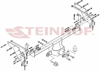 Produktbild von Z547025 Anhängerkupplung passend für MAZDA B2500 1999-2006 starr
