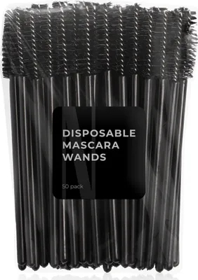 Produktbild von Einweg-Wimpernbürsten Nanolash 50 Stück – Wimpernverlängerungsbürste