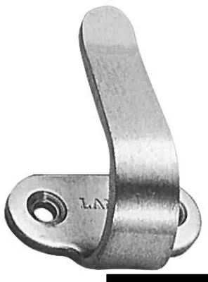 Produktbild von Poliert Edelstahl Haken für Wandmontage 60 mm Osculati 38.320.01