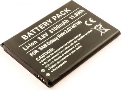 Zdjęcie produktu dla CoreParts MSPP4112, Bateria, Czarny, Litowo-polimerowy (LiPo), 2200 mAh, 3,8 V, 8,14 Wh