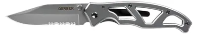 Imagen del producto de Gerber Paraframe I, cuchillo plateado, modelo 1027832
