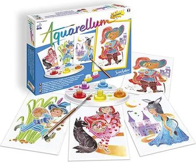 Immagine prodotto di Set per acquerello Sentosphère - Aquarellum Junior Fiaba di Perrault